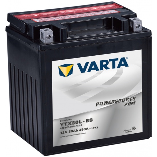 Аккумулятор МОТОЦИКЛЕТНЫЙ VARTA 530 905 045 AGM